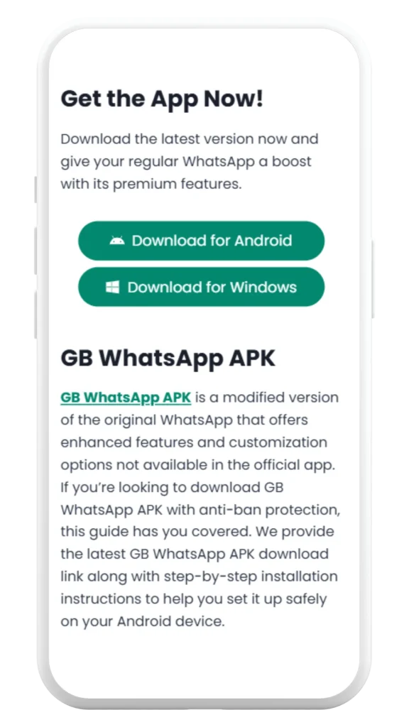 GB WhatsApp download gbofficialapk.com