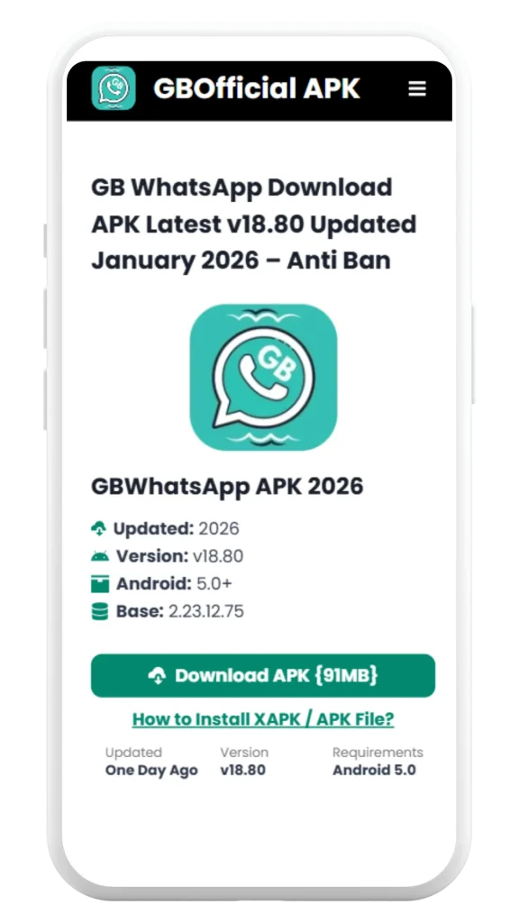GB WhatsApp gbofficialapk.com