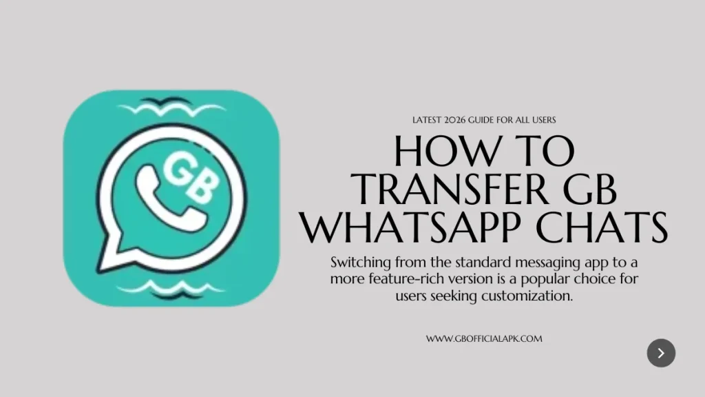 How to Transfer GB WhatsApp Chats